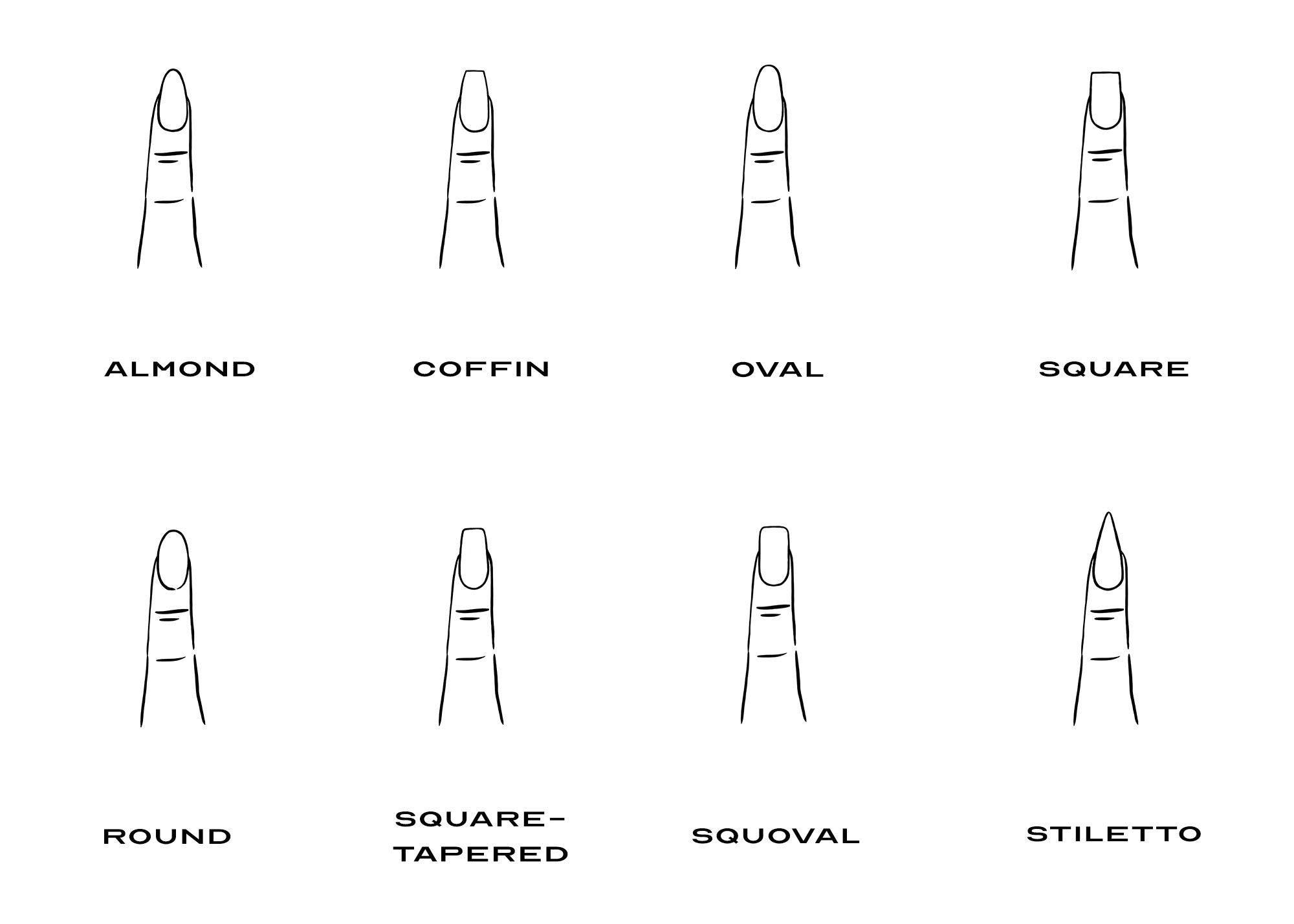 nail shapes